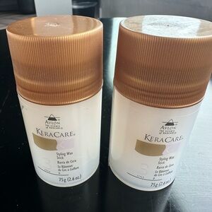$30 KeraCare Hair Styling Wax Sticks FREE SHIPPING. UNUSED & BRAND NEW. TWO PACK